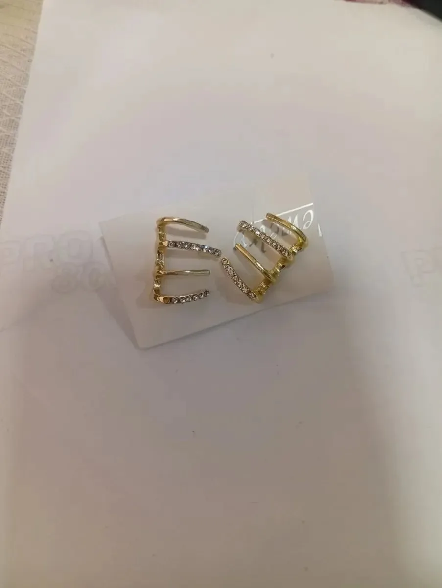 Brincos orgânicos de vários modelos